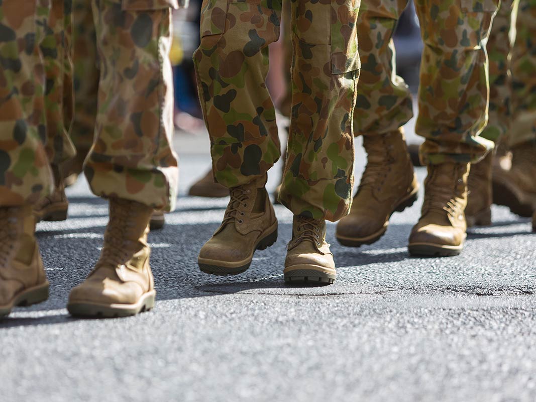 Defence industry support boots marching from GKL Group Townsville