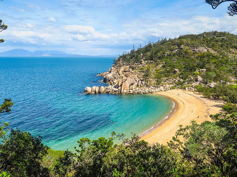 Magnetic Island views from job in north Queensland