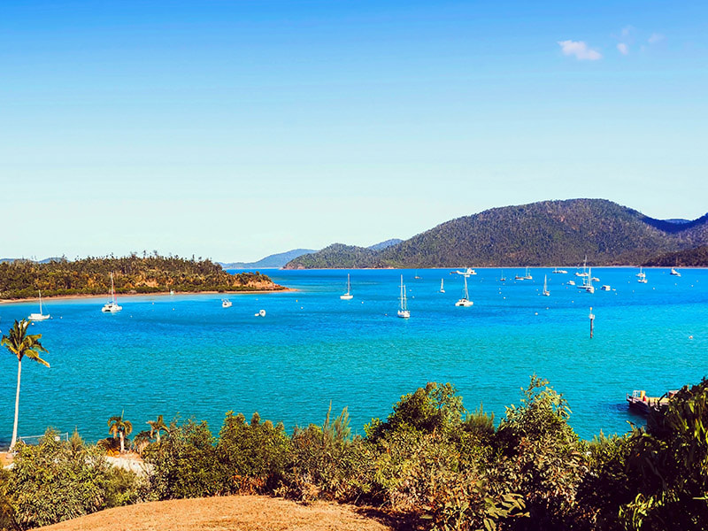 Shute Harbour, Airlie Beach – gateway to the Whitsundays.